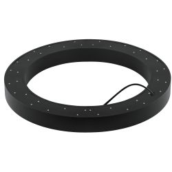 Светильник LED ЭРА Geometria SPO-133-B-40K-045 Ring 45Вт 4000K 3500Лм IP40 600*80 черный подвесной драйвер внутри | Декоративные светильники Geometria