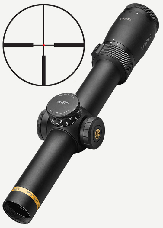 Leupold VX-5HD 1-5x24 FireDot 4 Fine, red-dot