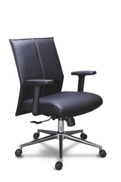 Кресло для руководителя ЛИНК Т КОРОТКИЙ ХРОМ