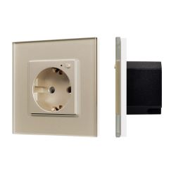 Розетка электрическая с Zigbee управлением SCT-OMALI-EUZB1-PL-GD (240V, 16A, Zigbee) (Arlight, -) 050218