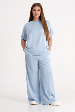 Брюки женские 4323ВП, голубой #270Гол024323ВП