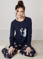 Пижама Romeo: кофта и брючки (Размер: L) (Цвет: бирюзовый)