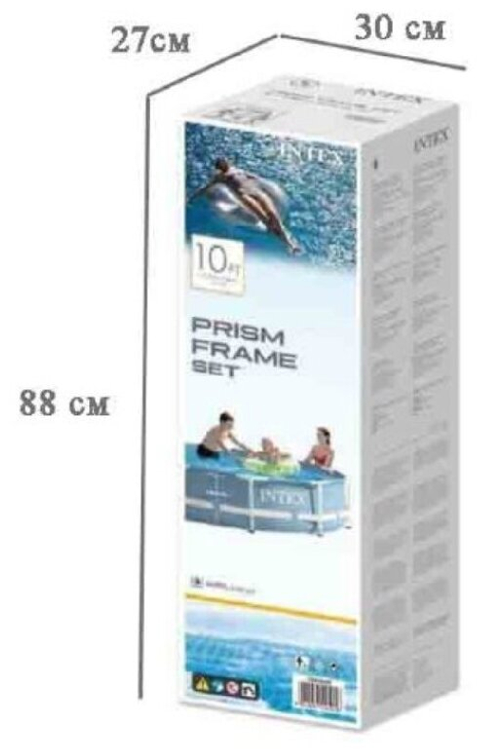 Каркасный бассейн Prism Frame 305х76 см, Intex, арт.26700NP