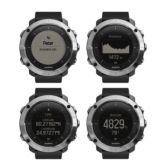 Умные наручные часы Suunto Traverse Black SS021843000