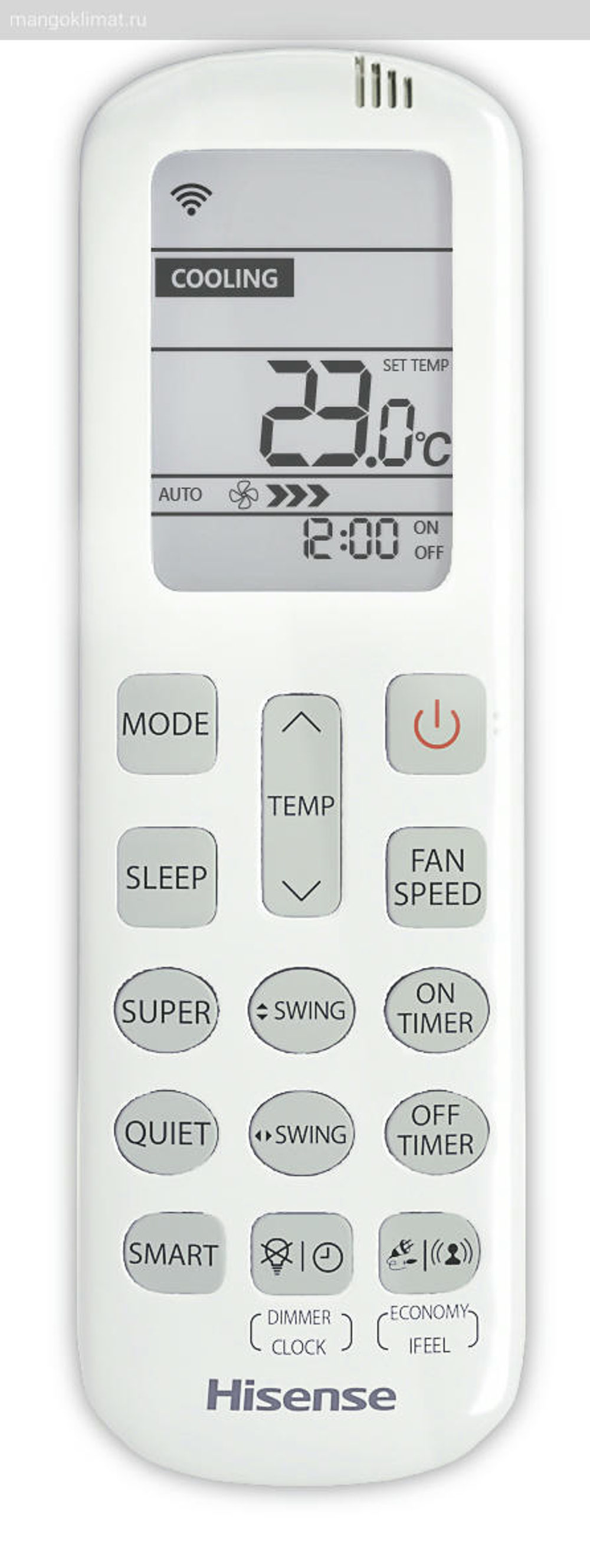 Инверторная сплит-система Hisense серии LUX Design SUPER DC Inverter (R32) AS-10UW4RVETS00 (комплект)