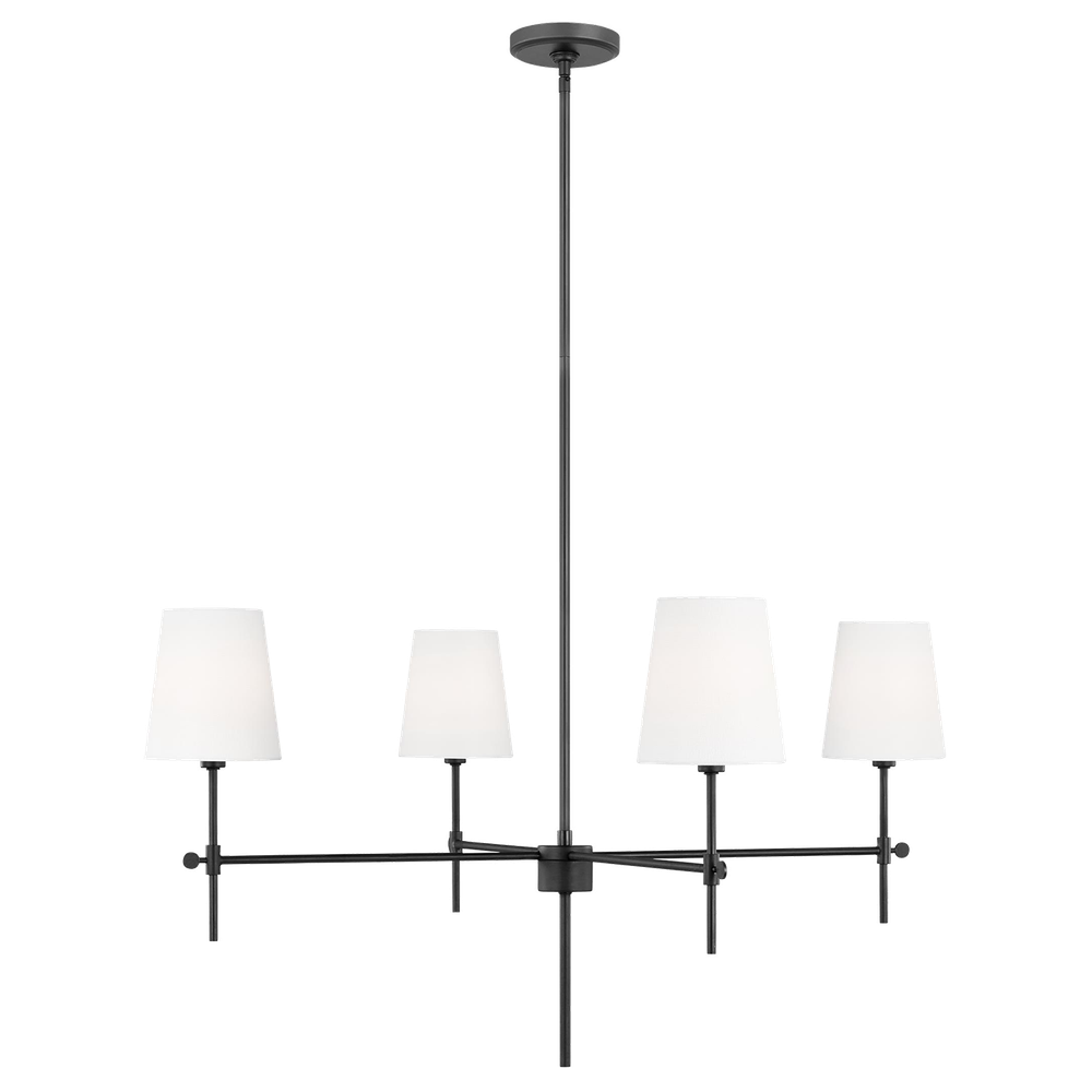 Люстра Visual Comfort Baker Four Light Large Chandelier