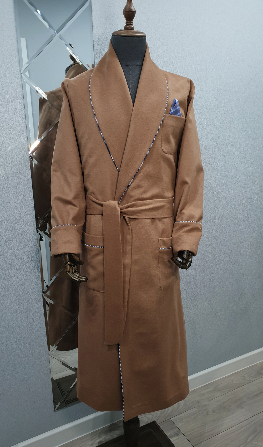 Халат кашемировый с шерстью альпаки