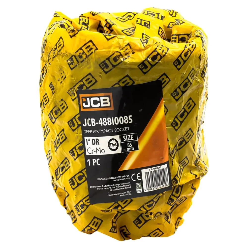Головка ударная глубокая 1'', 85мм (12гр.) JCB JCB-48810085