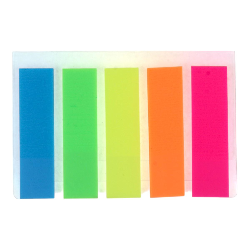 Стикеры пластиковые, полоски, 5 штук в пакете с подвесом