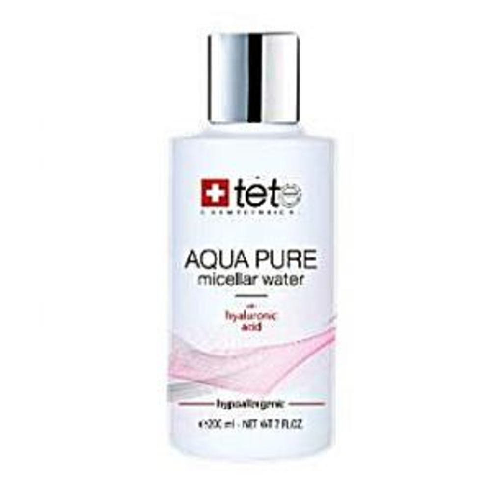 Мицеллярная вода с гиалуроновой кислотой / TETe AQUA PURE Micellar water, 200 мл