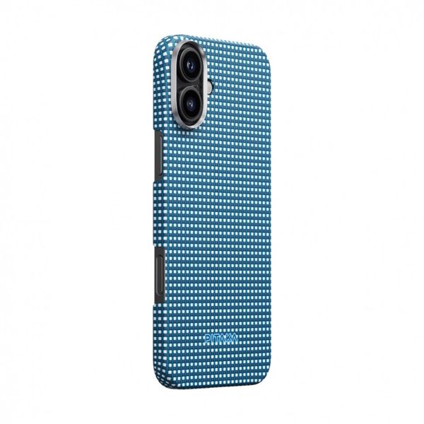 Чехол Pitaka Ultra-Slim для iPhone 16, Голубой | Ocean Blue