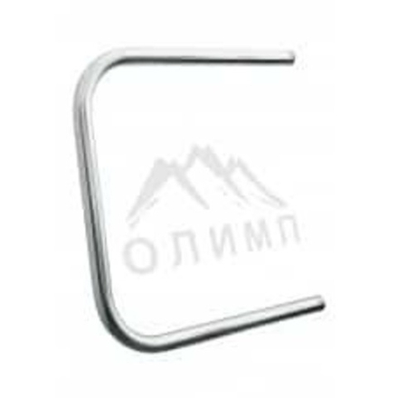Полотенцесушитель Олимп П-обр. 320*400, нар.резьба 1",AISI 201 водяной
