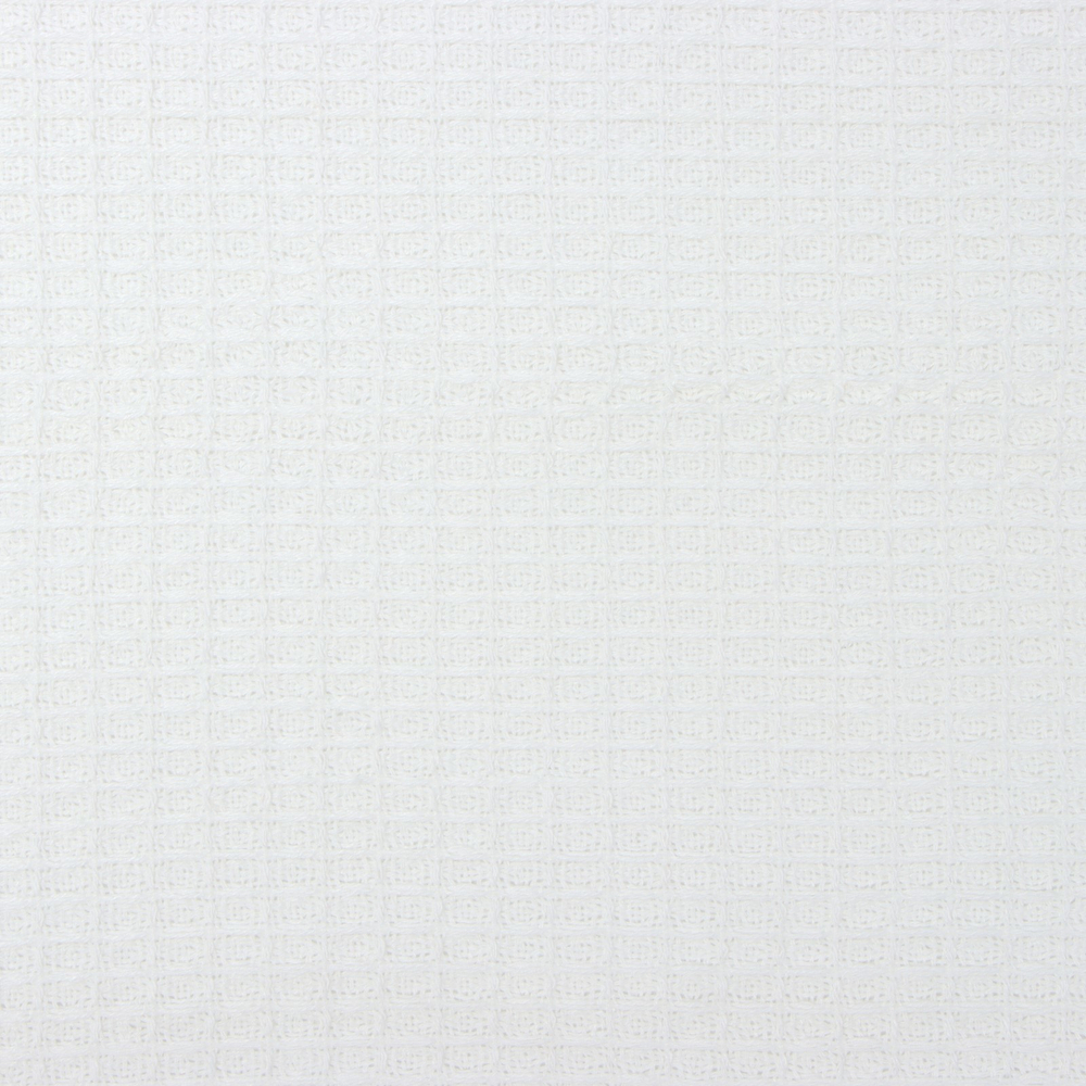 Плед Вафельный130*180см , цв.молочный,80%хлопок, 20% п/э