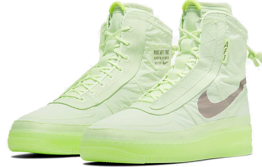 Кроссовки Nike Air Force 1 Shell (Женская размерная сетка)