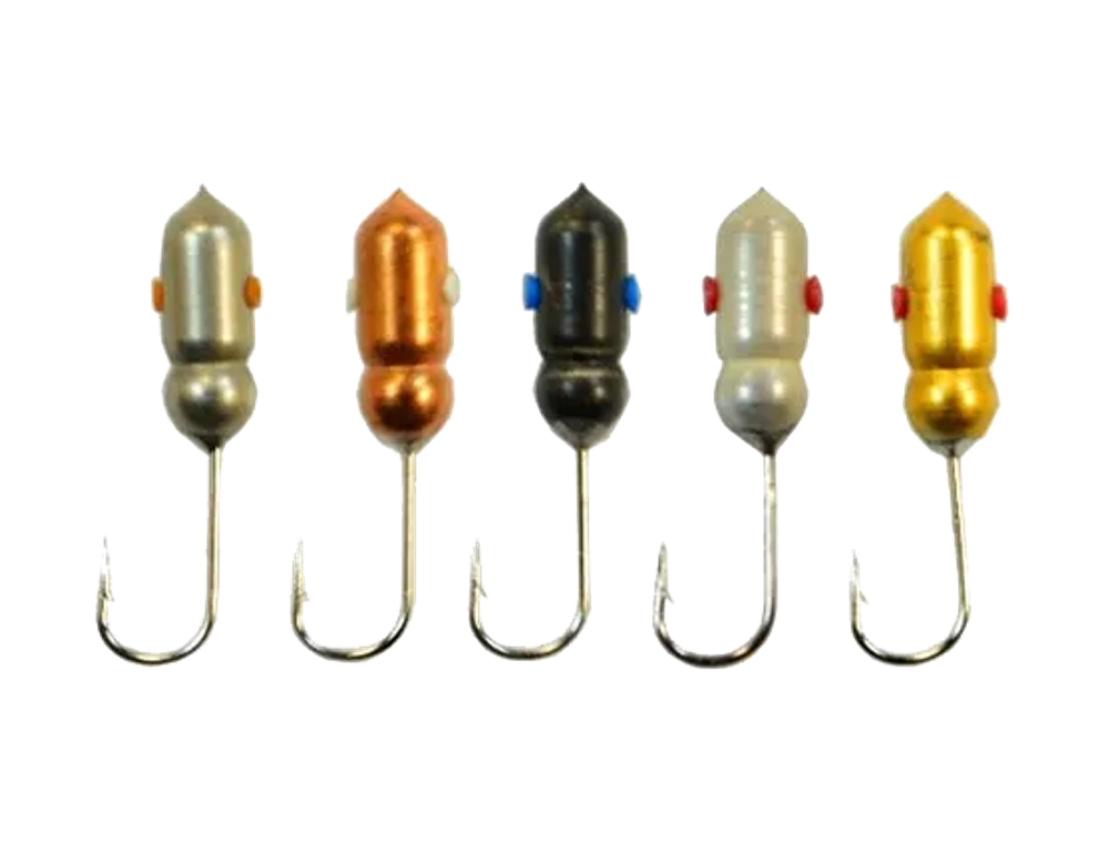 Мормышка для зимней рыбалки - "Муравей". Диаметр - 2,5 мм, вес - 0,39 гр., цвет - Черное серебро. Тульская точеная спортивная вольфрамовая мормышка в наборе - 5 шт.