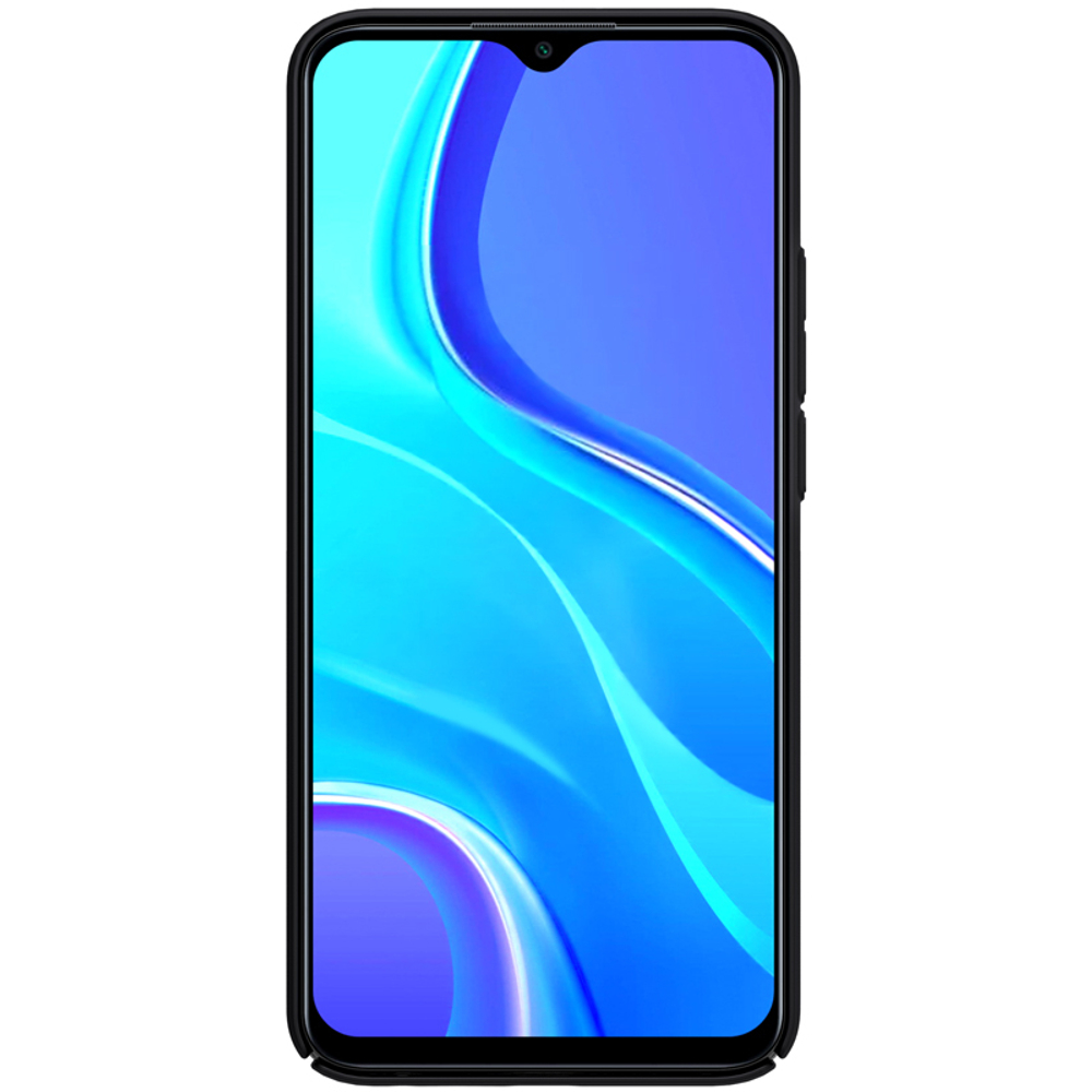 Тонкий чехол от Nillkin для Xiaomi Redmi 9, Redmi 9 Prime и Poco M2, серия Super Frosted Shield, черный цвет