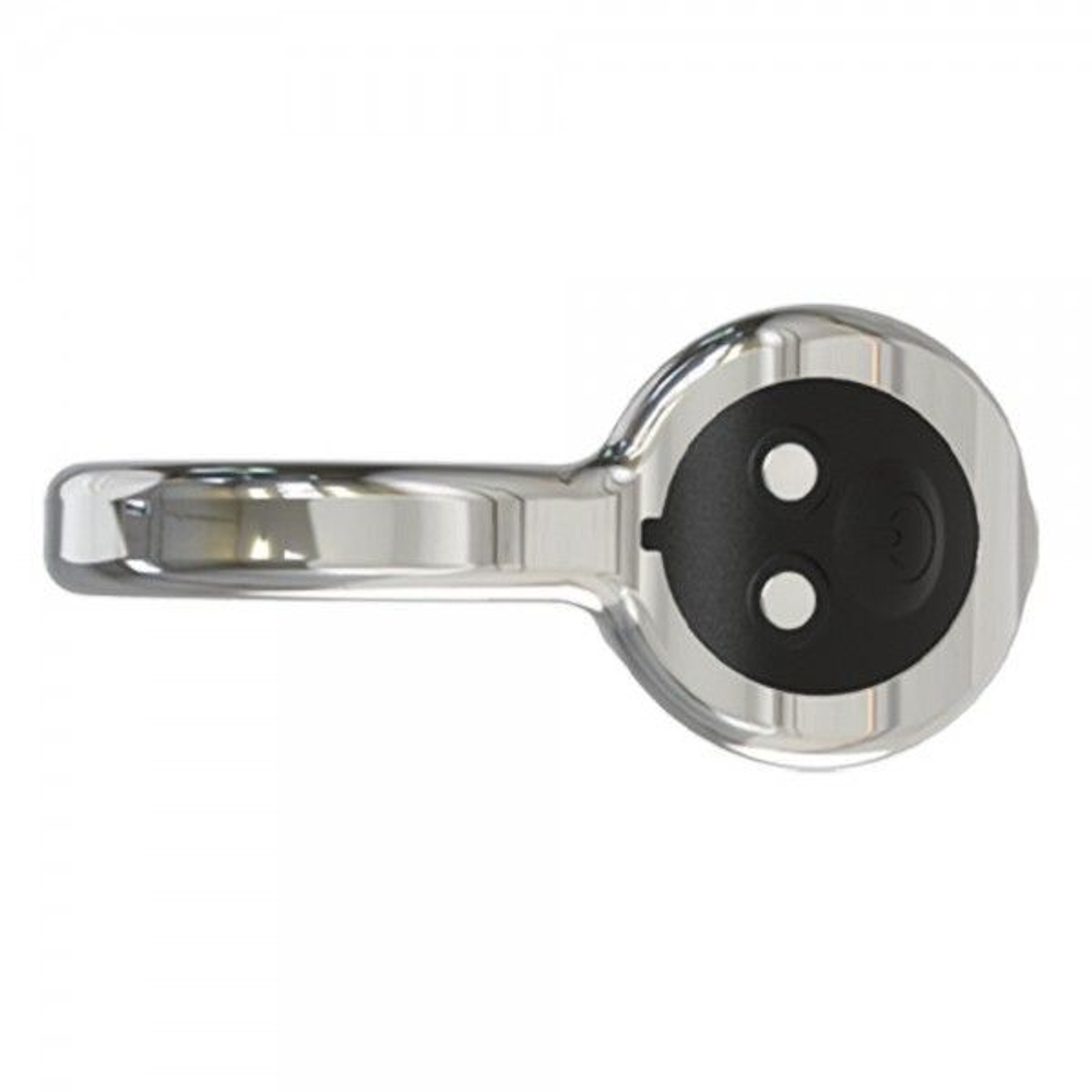 Металлический перезаряжаемый вибратор Nexus Fortis (Цвет: серебристый)