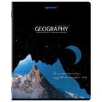 Тетрадь предметная "STARLIGHT" 48 л., глянцевый УФ-лак, ГЕОГРАФИЯ, клетка, BRAUBERG, 404524