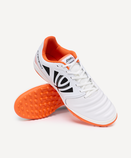 Бутсы многошиповые JOGEL CAMPO 2.0 TF, белый/оранжевый