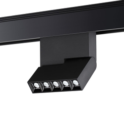 358535 SHINO NT21 083 черный Трековый светильник для низковольного шинопровода IP20 LED 4000K 12W 48V KIT