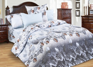 Бязь Шуя "Совы" шир. 220 см. 142г/м2 (8267-1)