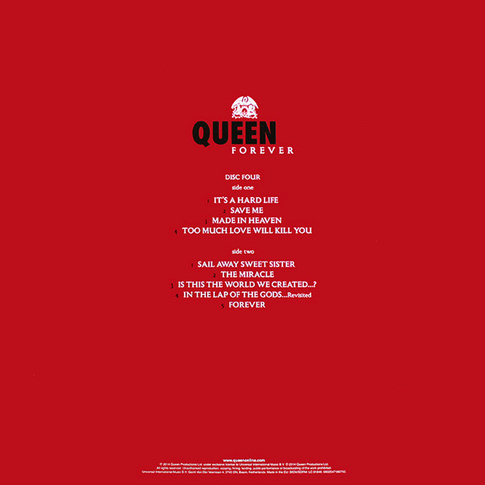 Queen / Queen Forever (4LP+12" Vinyl Single)