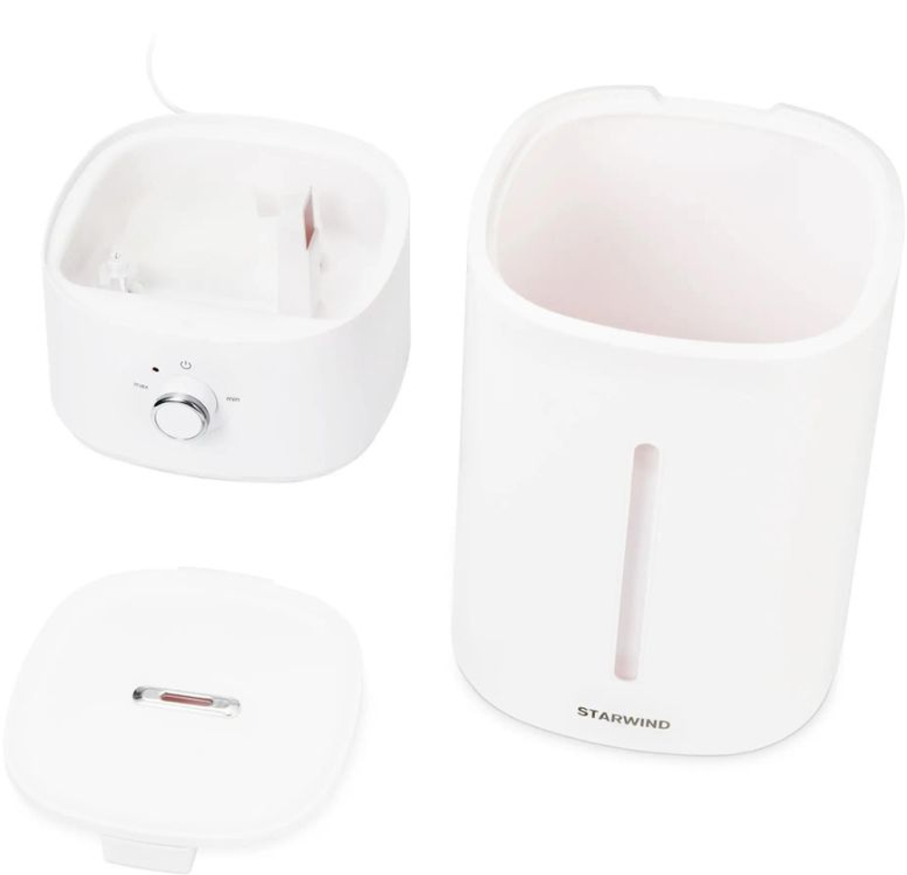 Увлажнитель воздуха ультразвуковой StarWind SHC1536,  5л,  белый