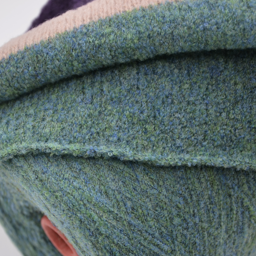 Zegna Baruffa Lane Borgosesia Art. MOUSSE FANTASIA (сине-зелёный мульт)