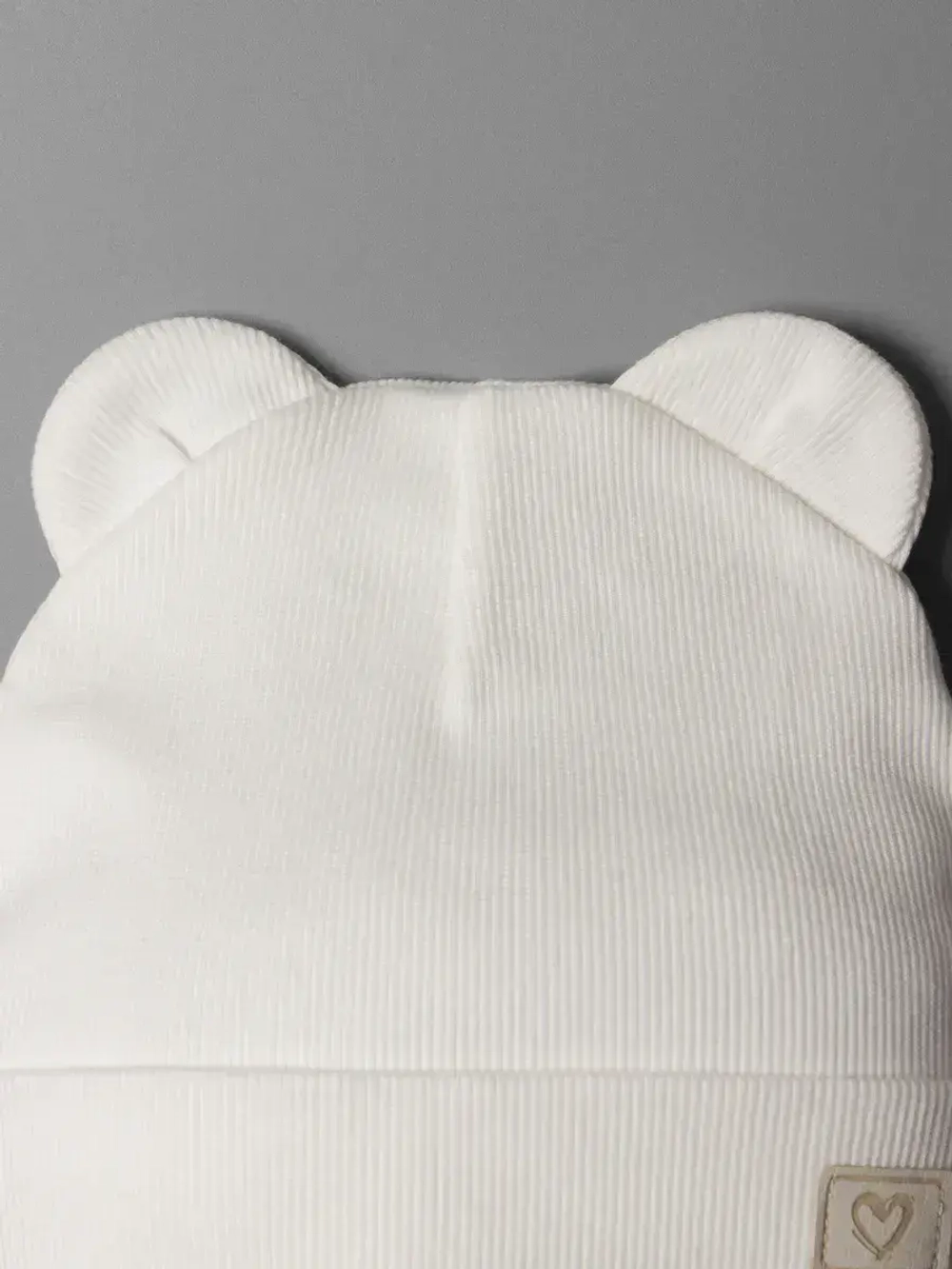 Шапка детская на осень с ушками