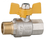 Газовый кран  3/4 Г/Ш  (бабочка)  ViEiR (80/10шт)