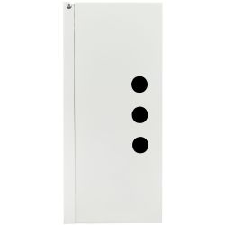 Корпус металлический ЭРА SIMPLE ЩМП-05 (400х400х175) IP31 УХЛ3 серый | Корпуса металлические с монтажной панелью