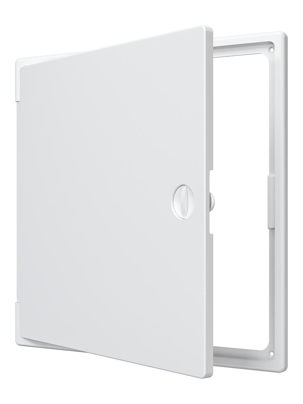 Люк ревизионный ЛТП накладной ручка-задвижка 300х300 пластик EVECS