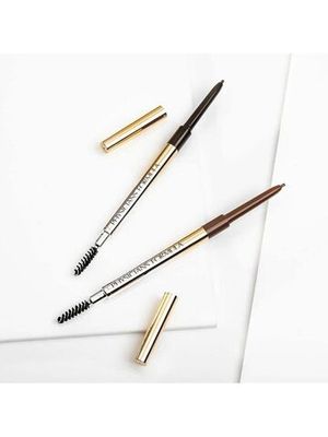 PHYSICIANS FORMULA Карандаш для бровей Eye Booster Slim Brow Pencil, тон: средний коричневый, 0,05г