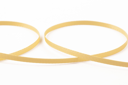 "Gamma" репсовая лента GR-03 3 мм №007 кремовый