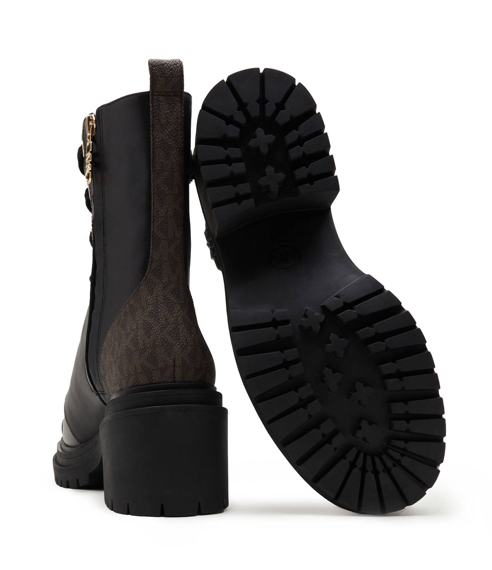 Кожаные ботильоны Michael Kors - черный(40F3HYME5L)