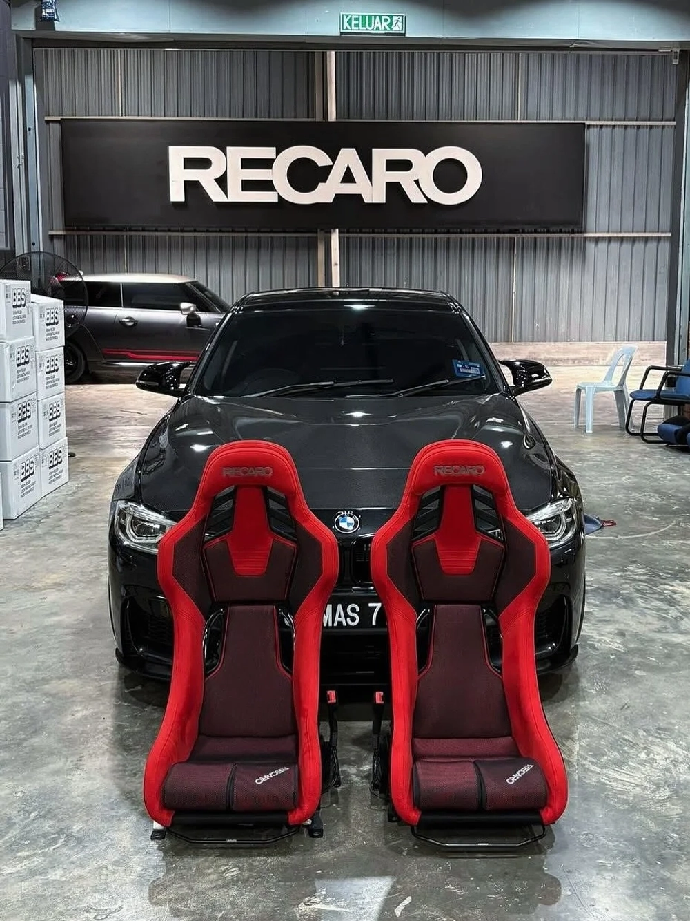 Спортивные сиденья RECARO RSS BK / RSS UT для любого автомобиля Кресла Сидение ковши