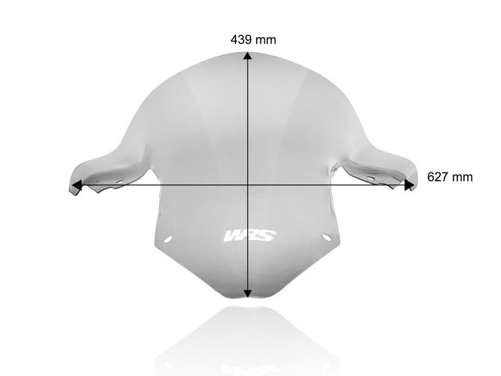 WRS Race Высокое стекло BMW S 1000 RR (2019-) / M 1000 RR (2020-2022) затемненное BM051F