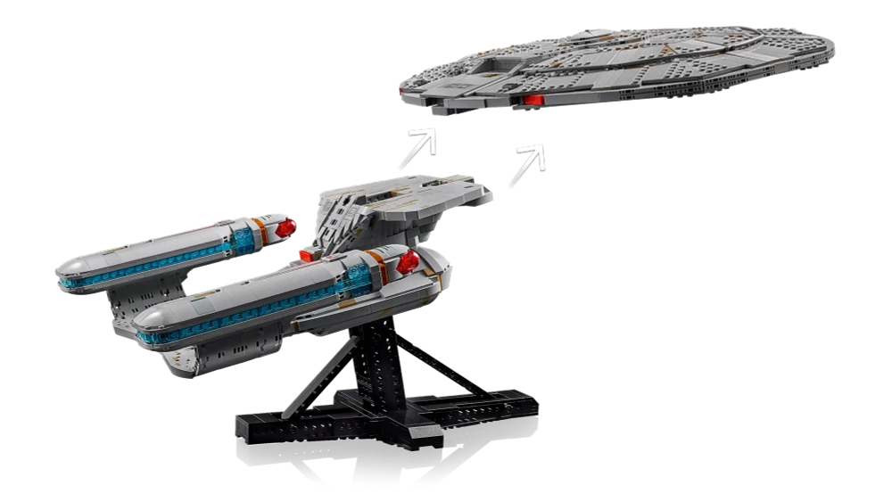 Конструктор LEGO Icons 10356 Star Trek U.S.S. Enterprise NCC-1701-D