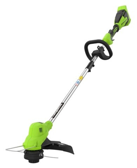 Триммер аккумуляторный GREENWORKS GD40LT 40V, 38 см, АКБ 4Ач и ЗУ 2112207UB