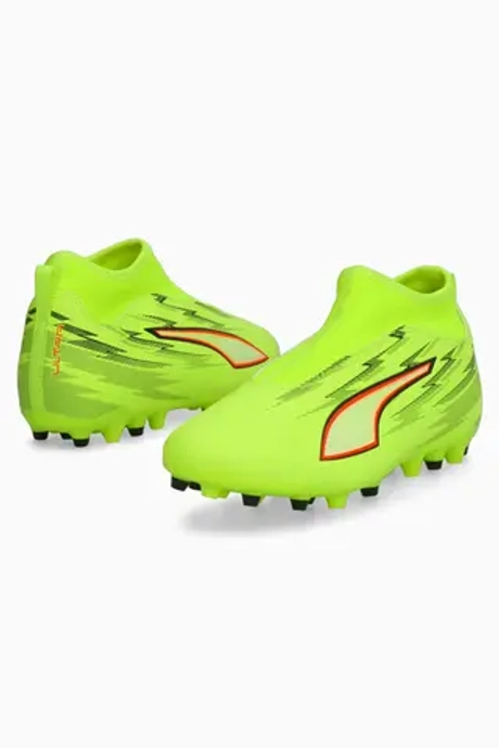 Бутсы Puma Ultra 6 Match+ LL MG Junior - желтый