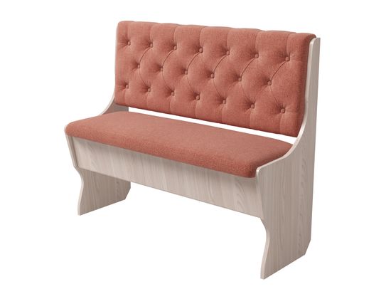 Диван bravo "Оливьер" (Вишня Хансен/Рогожка Bjork Coral (AT)) -G/Л3
