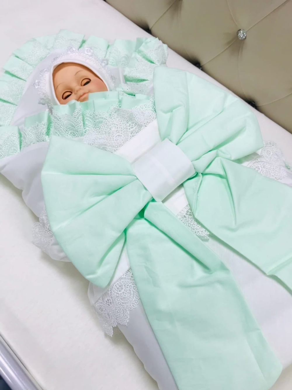 Конверт на выписку "Рюша" перкаль (ИП Людин А.В.)