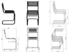 Стул перфорированный