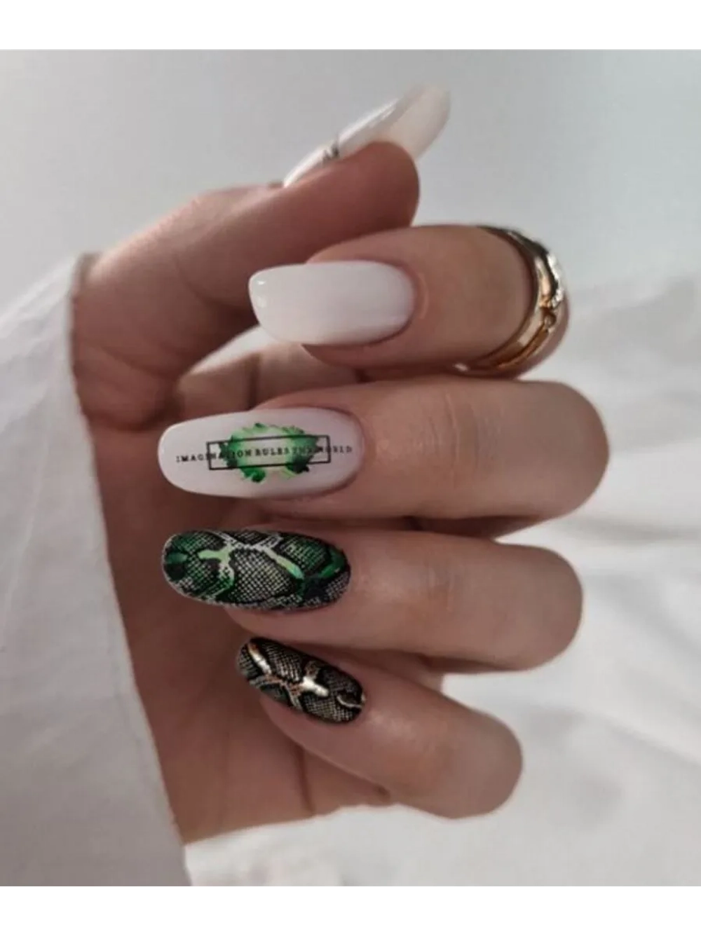 Lucky Rose Слайдеры наклейки для ногтей Foil 87
