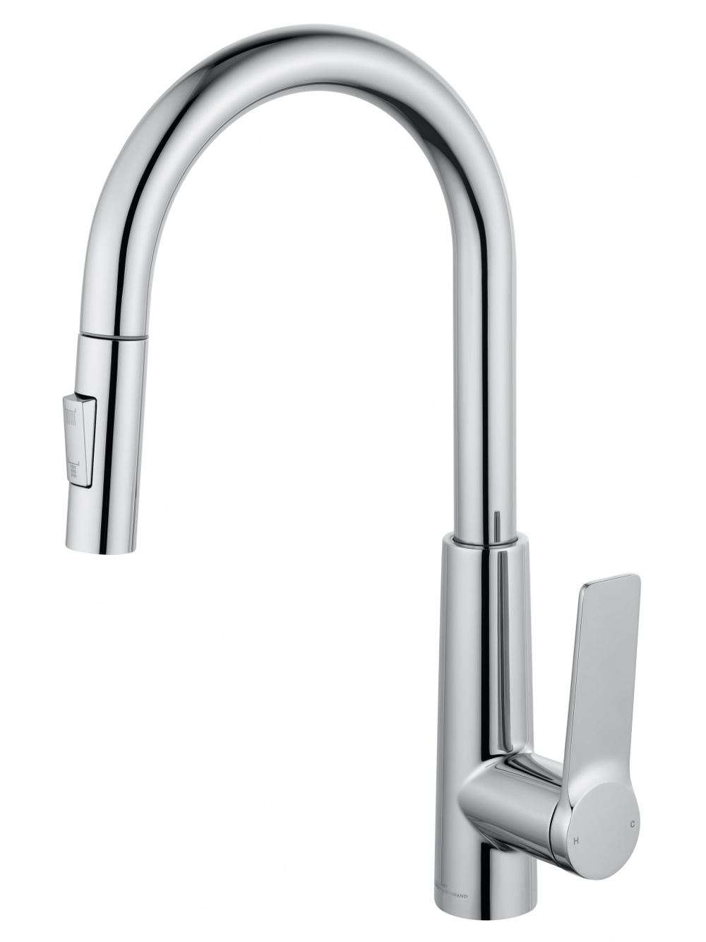 Смеситель для кухни с выдвижным изливом WONZON & WOGHAND, Хром (WW-A20782-CR)