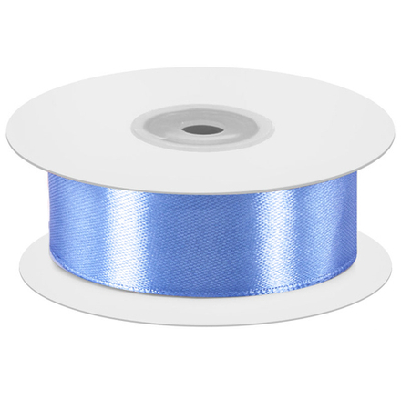 Лента атласная (2,5 см*22,85 м) Светло-синий, 1 шт.
