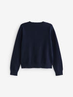 Кардиган школьный для девочки Next M82-236, Темно-синий