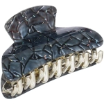 Заколка-краб для волос « ЭЙФОРИЯ», мира, микс 6 цветов, 8см (блистер Кокетка)