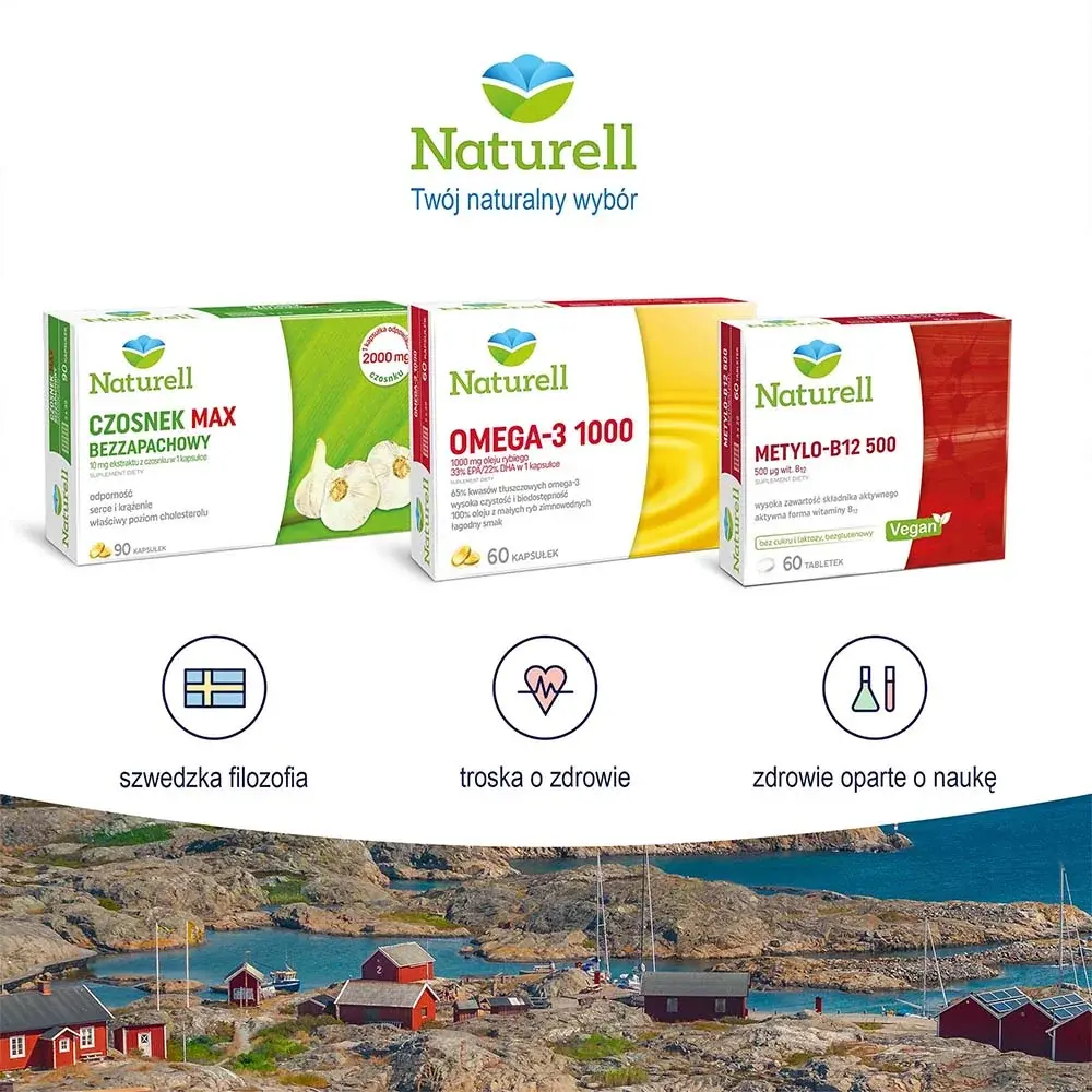 Naturell Бета-каротин + Е - 60 таблеток