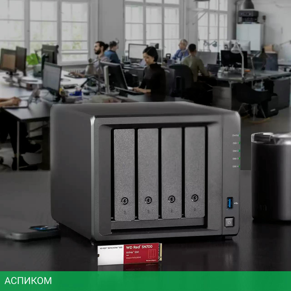 SSD диск WD Red M.2 2280 1TB )WDS100T1R0C)